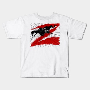 Zorro Straight Edge Kids T-Shirt